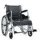 Warranty: 3 Years Wheelchair, patient wheelchair, elderly wheelchair, foldable patient wheelchair, front and rear brakes, large 24-inch wheels.